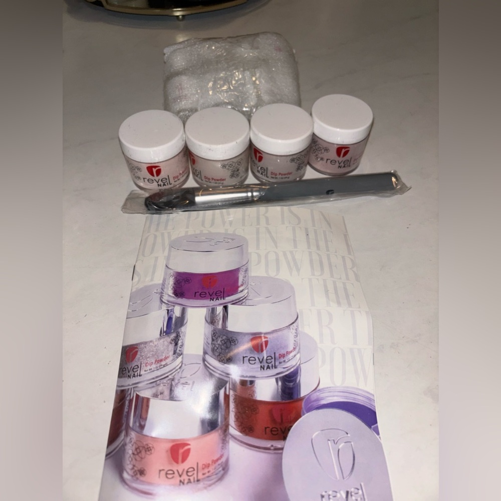 New Revel dip powder nail kit